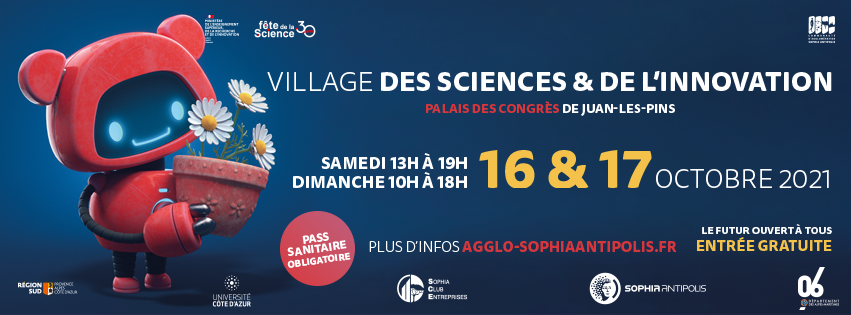 TelecomValley's tweet photo. [A VISITER] 📌 Les 16 et 17 octobre, retrouvez @SoFABbyTV au Village des Sciences &amp; de l'Innovation d'Antibes @CASAOfficiel, au stand n°18 dans le parcours "Apprendre autrement". #Impression3D #Injectionplastique #badges
👉Infos &amp; programme : https://t.co/WIe9RQJVCy https://t.co/L7CFmdIVxQ
