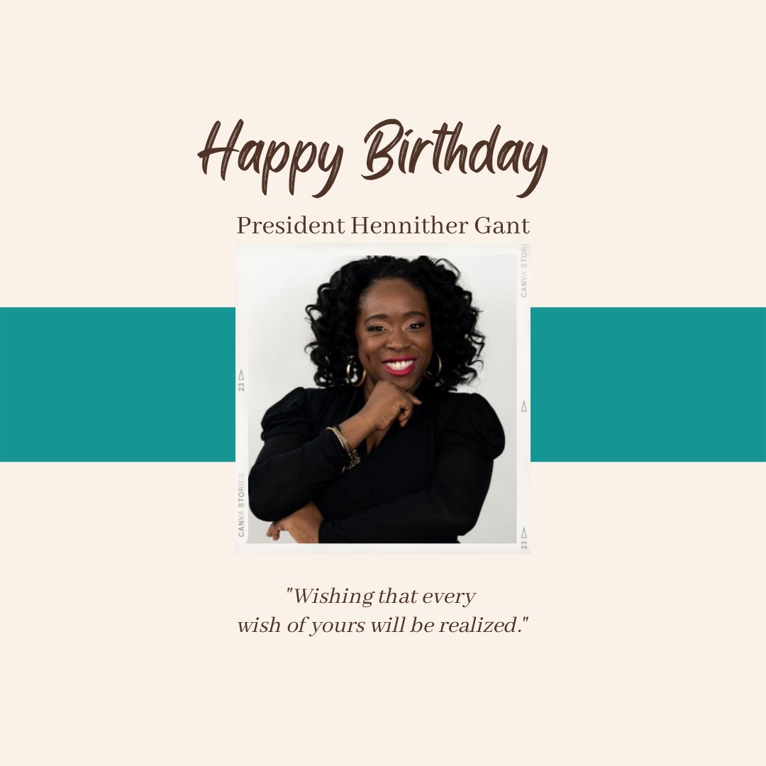 NAAAHRBalt's tweet photo. Help us to wish our President, Hennither B Gant, a very happy and blessed birthday!

#HappyBirthday #NAAAHR #NAAAHRBalt https://t.co/qR73w8faWi