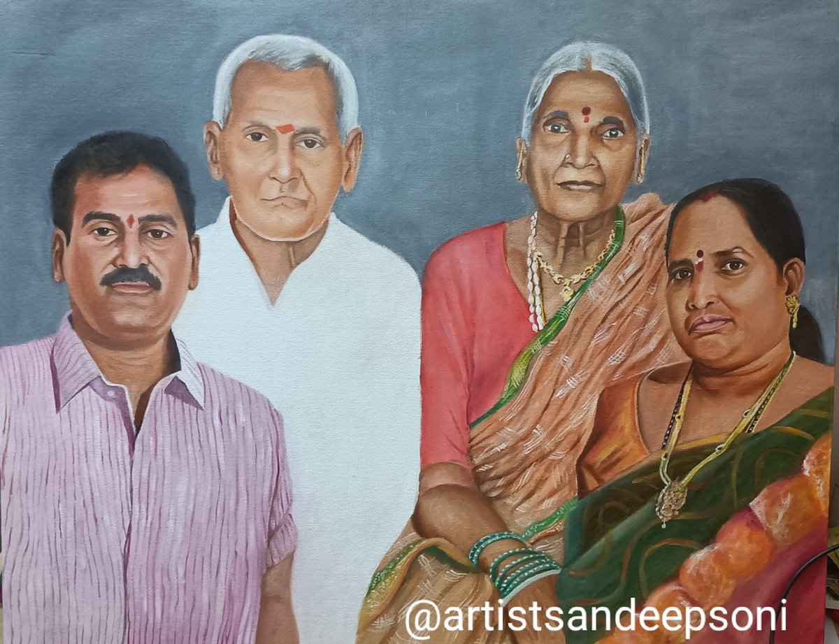 New Artwork 
#oilpainting #portraits #painting #commissionwork #placeyourordernow 
#artists #India