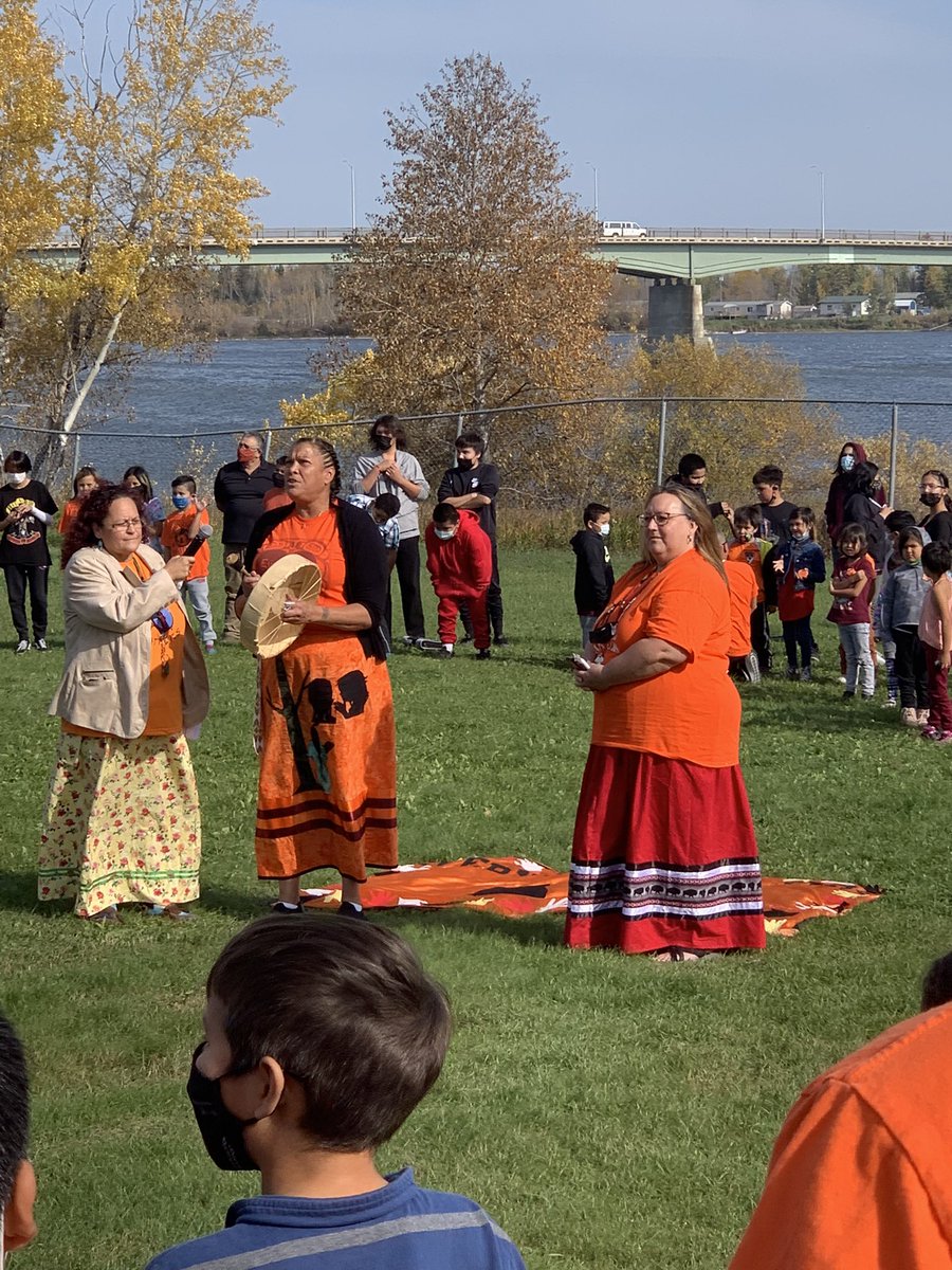 RegDKlassen's tweet photo. Yesterday I was honoured to be asked to speak at the Grand Rapids School Truth and Reconciliation activities and share a moment of silence with staff and students. https://t.co/OUEe4SGSdD