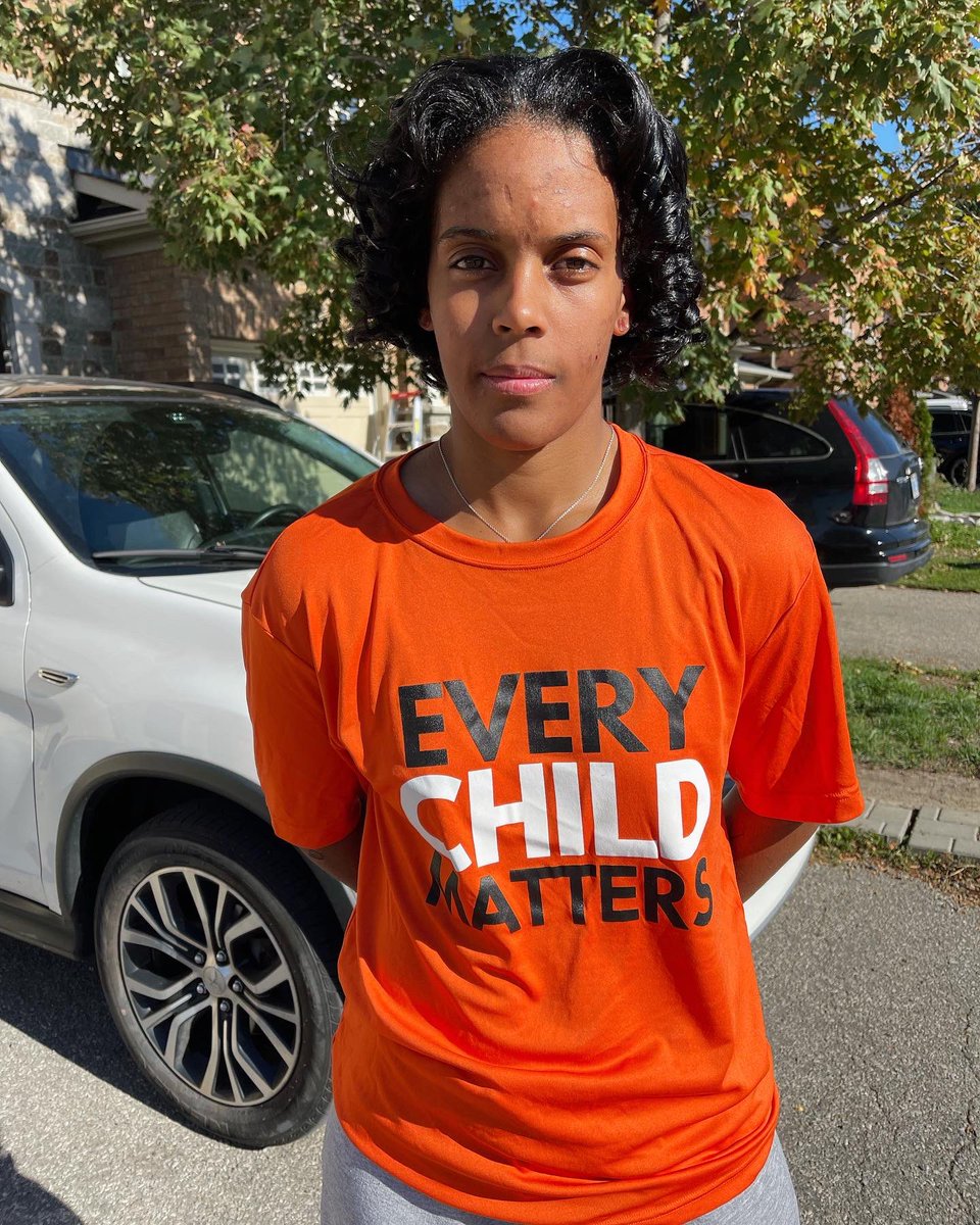 TheTorontoSix's tweet photo. Today we wear orange to remember the horrific past of residential schools, and honour those who lost their lives, and those who survived them.

Today we wear orange to declare that today, and every day, Every Child Matters 🧡 https://t.co/1qFdzB2zNp