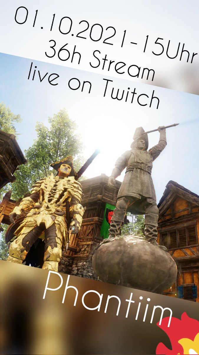 36h Stream am 01.10.2021 ab 15 Uhr🥳👍Community-Harausforderung angenommen 😇🔥 freue mich schon riesig auf euch😈🕺 gestreamt wird New World und evtl. Apex Legends #36h #stream #newworld #grind #creator #community #herausforderung