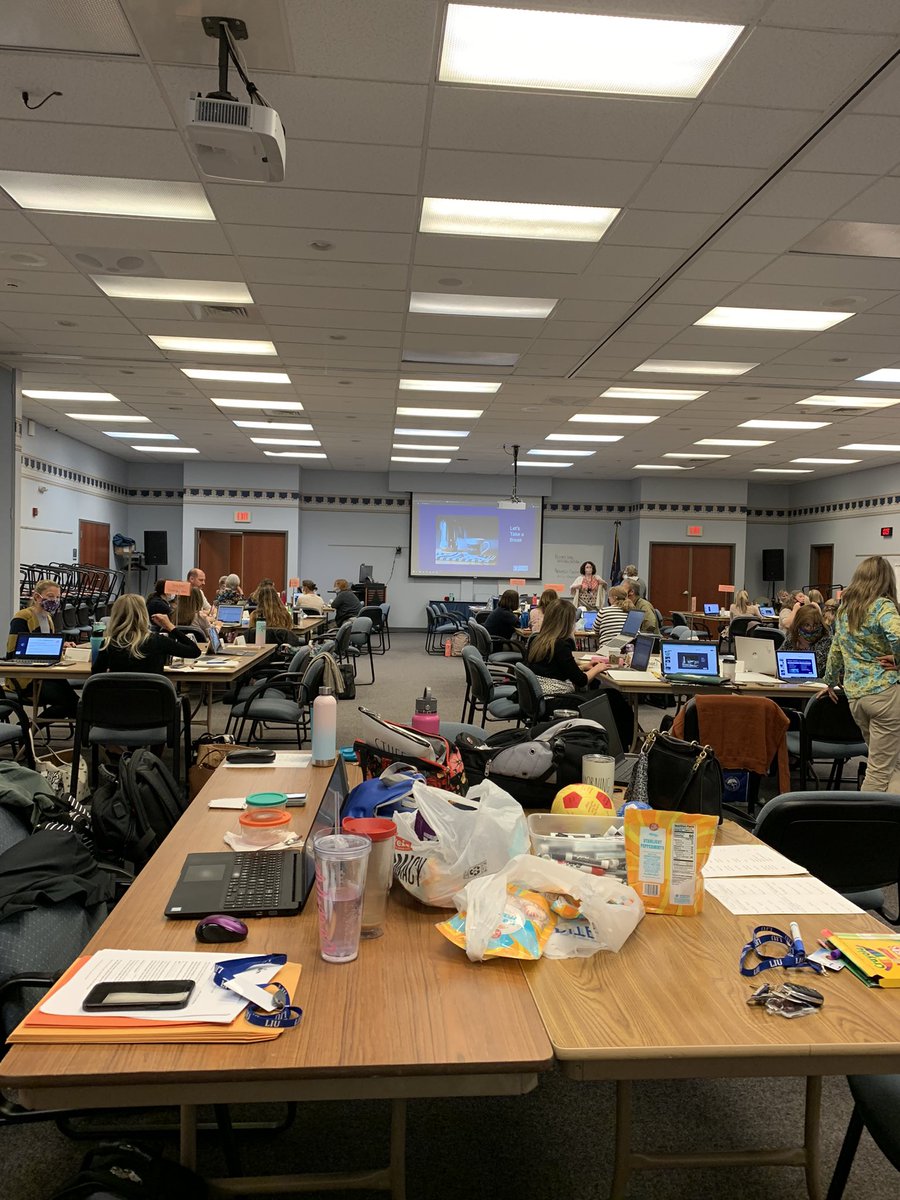 ZatkosC's tweet photo. @CMcLaughlinIU12 and @LIU12Phyllis are dropping PBIS knowledge to 8 teams within our footprint. I’m loving life today as I partake in the knowledge of all of the people in this room #liupbis #firecrackerthat @LIU12_TaC https://t.co/5qAS3HLc1a