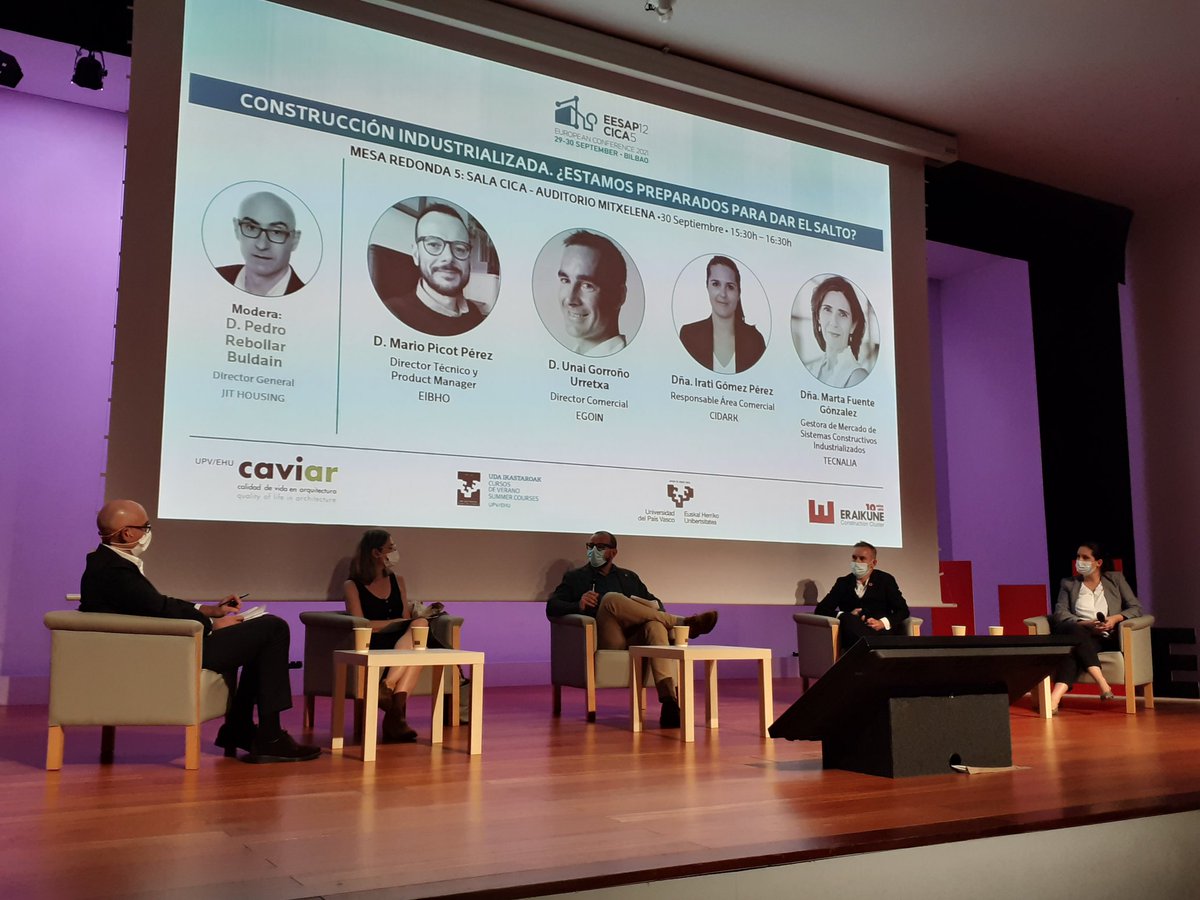 eesap's tweet photo. Mario Picot, Director Técnico y Product Manager de @eibhogroup "A nivel de promotoras cada vez hay más construcción industrializada, en cambio a nivel de constructoras tienen un proceso diferente. Aún les queda mucho."
#eesap12 #cica5 https://t.co/HmuFZy8DzL
