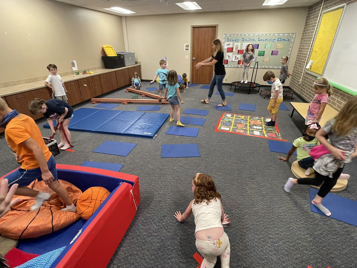 ConroeISDSupt's tweet photo. They are focused on the little things @RideCISD.  I love the SKR Great 8 instructional focus.  The motor lab is a wonderful tool to build our early childhood students both physically and mentally. https://t.co/0bnBHd25bf
