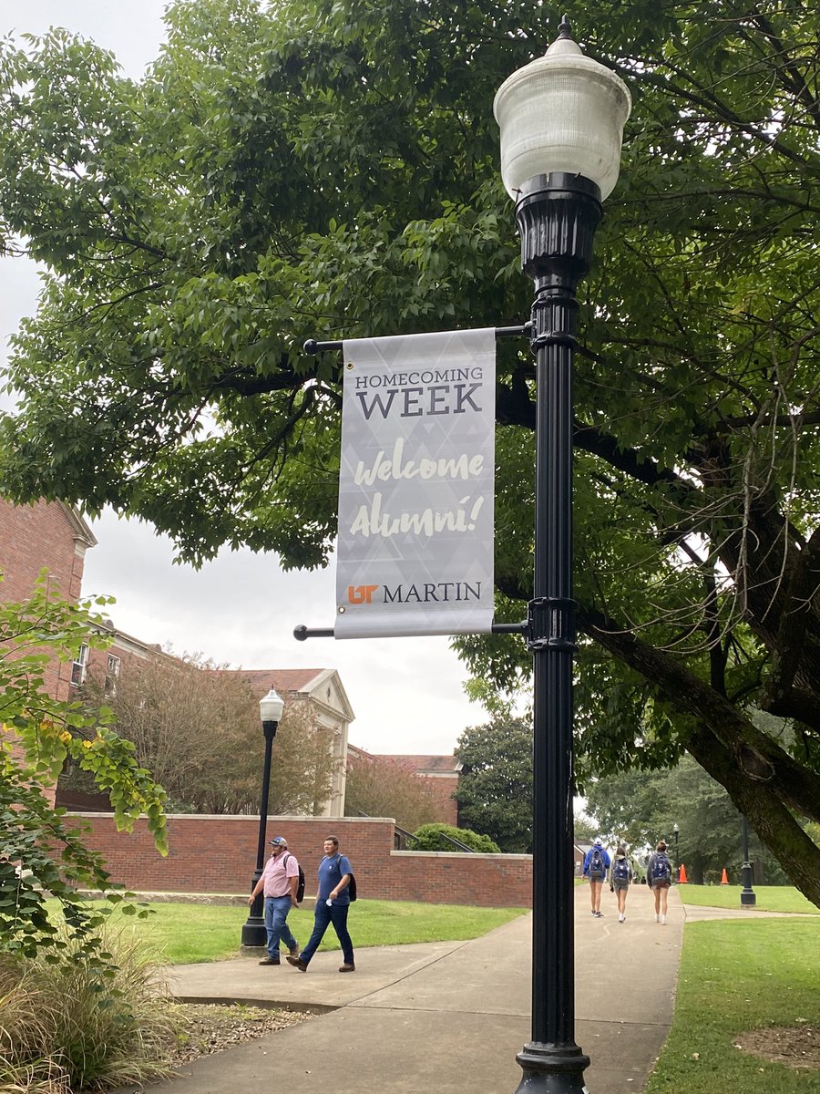 utmartin's tweet photo. Getting the quad Homecoming ready! #UTMalumni #beUTMproud https://t.co/8JTm74ruPN