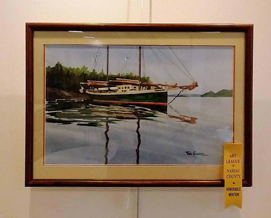 GreatNeckLib's tweet photo. #ArtLeagueofNassauCounty is currently exhibiting their work at the Main Library's Lower Level Art Gallery. See even more award winners in #oils, #pastels, #watercolors, and more through November 5! #ALNC https://t.co/faOSbQw2a3