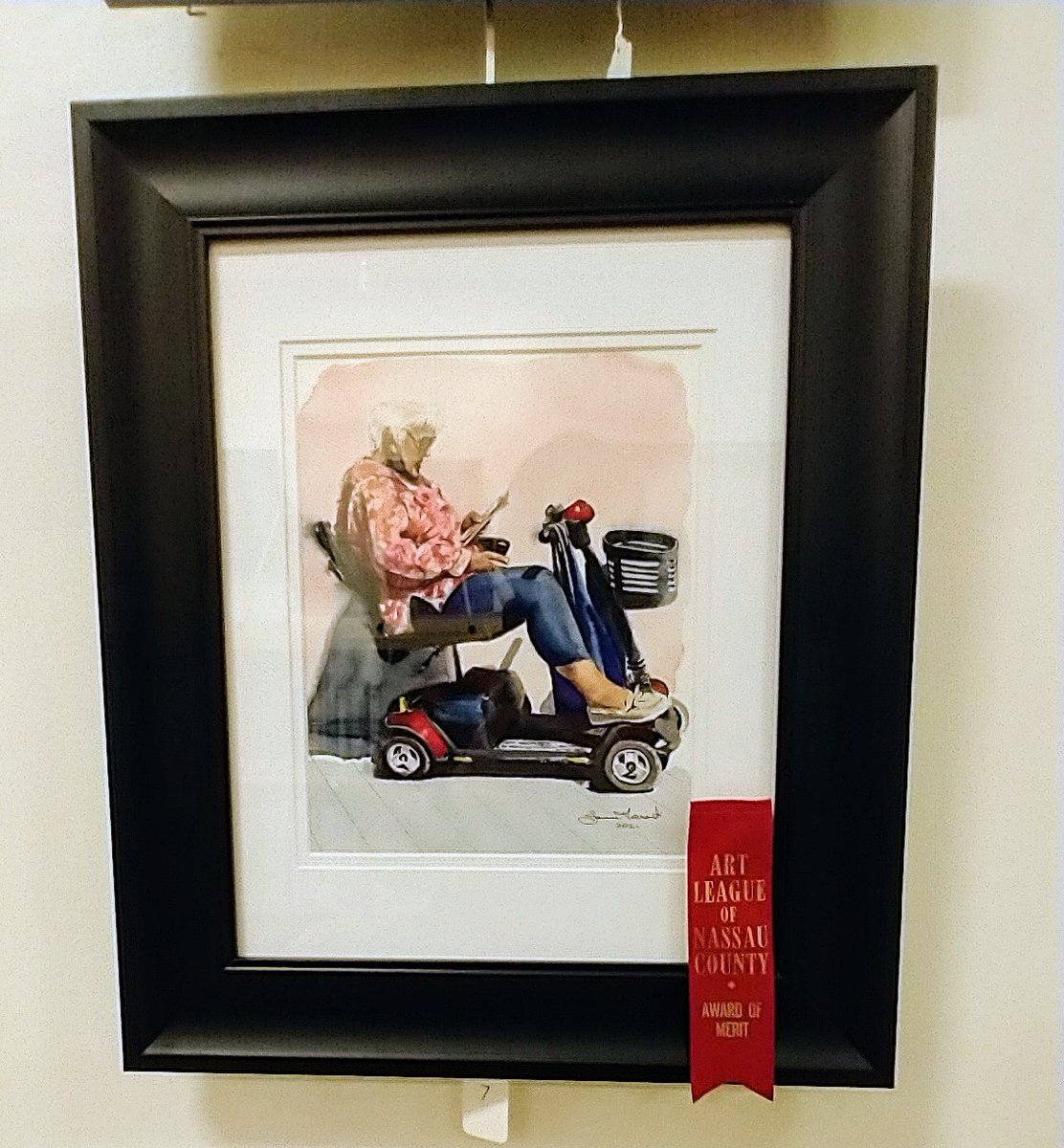 GreatNeckLib's tweet photo. #ArtLeagueofNassauCounty is currently exhibiting their work at the Main Library's Lower Level Art Gallery. See even more award winners in #oils, #pastels, #watercolors, and more through November 5! #ALNC https://t.co/faOSbQw2a3