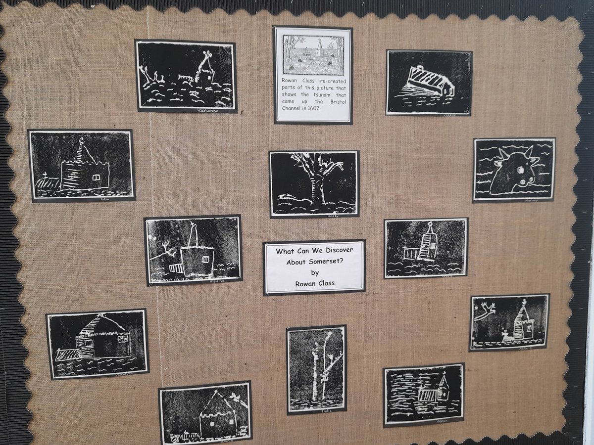 Love the new Somerset Tsunami display at West Huntspill. Well done Rowan class they are very eye catching @TheHuntspills #HuntspillLearners #TeamTPLT https://t.co/fQjikIAb7s