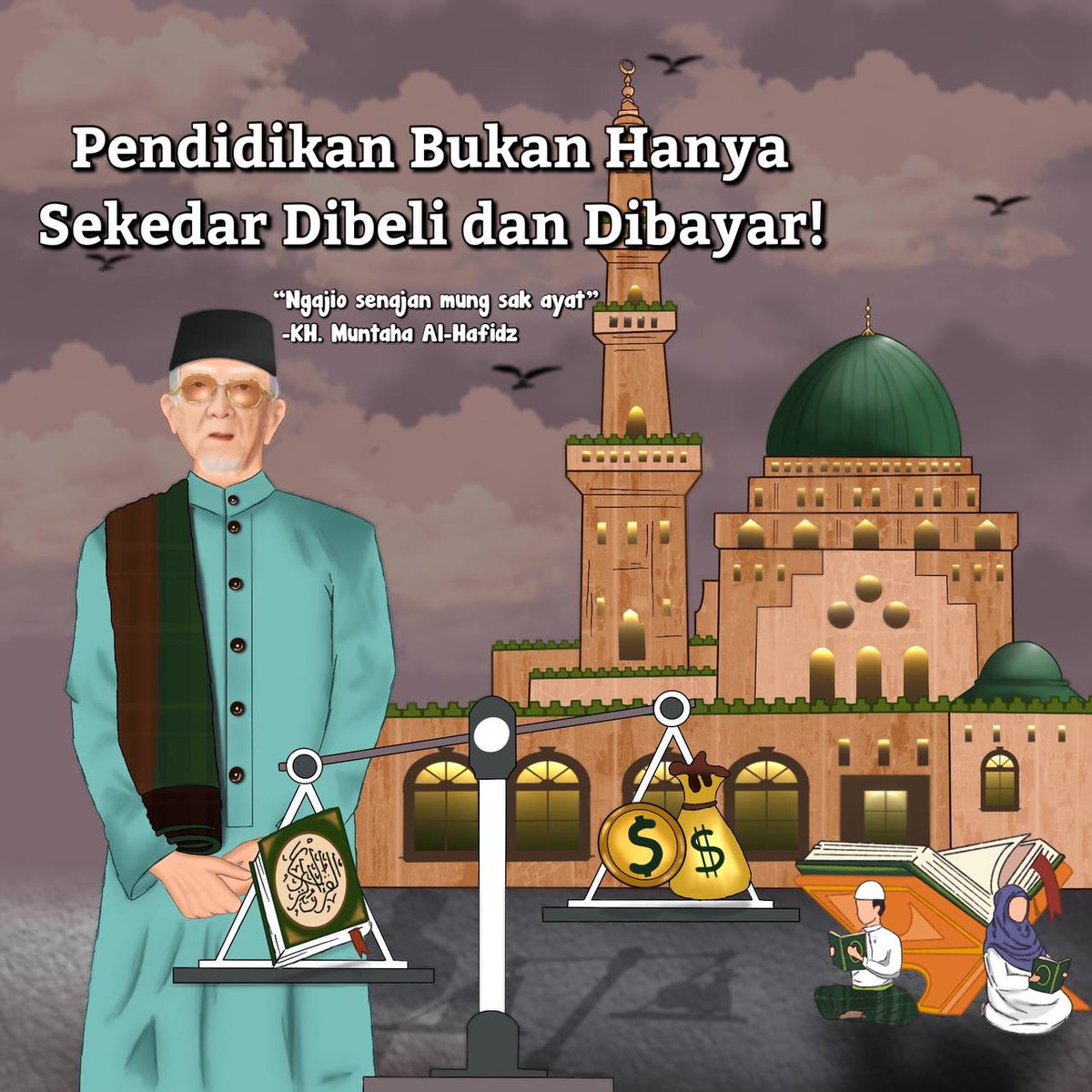 dibasahab's tweet photo. Pendidikan saat ini tidak lagi untuk meningkatkan kualitas bangsa, tetapi hanya untuk mencari keuntungan sebanyak-banyaknya.

Menolak komersialisasi pendidikan! 
@bemunsiq01 
#pbakunsiq2021
#BEMUNSIQ
#tolakkomersialisasipendidikan
#tumbangkankapitalisme https://t.co/mFduYuIW5r