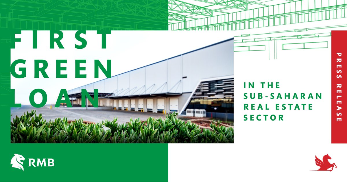 Equites Property Fund and RMB conclude the first Green Loan in the Sub-Saharan African real estate sector.

For the full media release bit.ly/EquitesRMBGree…

#Sustainability #GreenLoan #SustainableFinance