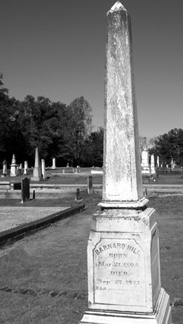 Southern Graves Redux: Barnard Hill Died While Presiding in Court (1877) >> ow.ly/V1WE50GezWL << At the time of Judge Hill's death headlines in the local papers read, "A COURT OF DEATH" and "Died in the Harness." Burial in city #cemetery at Talbotton, #Georgia.