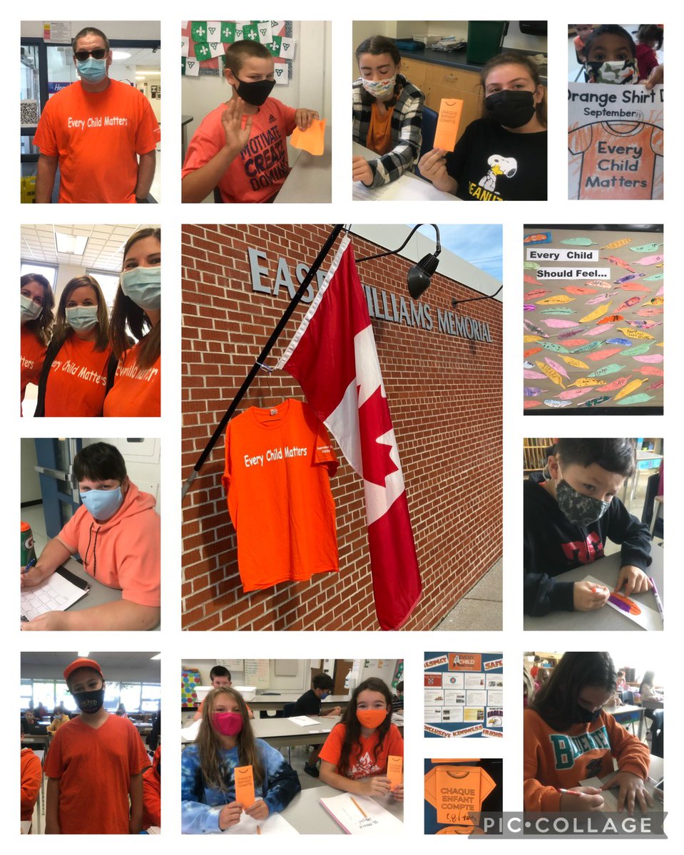 Thank you to students, staff, and parents who wore orange today in recognition of the National Day of Truth and Reconciliation. We want to thank our educators and students for engaging in meaningful conversations and activities as we honor the significance of this day.