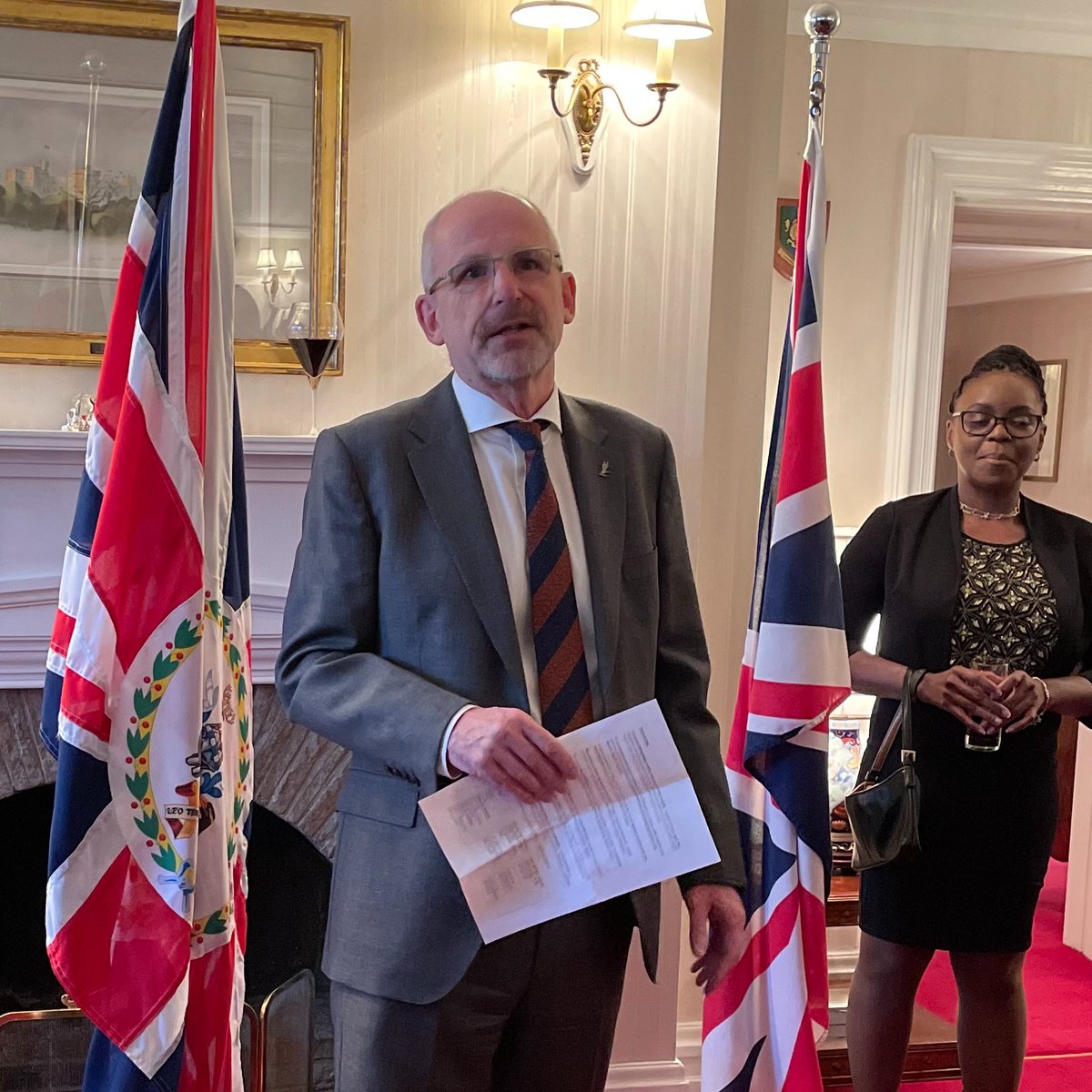 Last night we gathered at Government House with stakeholders to celebrate another successful fishing season. A Toothfish Day reception was hosted by HE the Commissioner. #SGSSI <a href="/GHFalklands/">Government House🇬🇧🇫🇰</a>