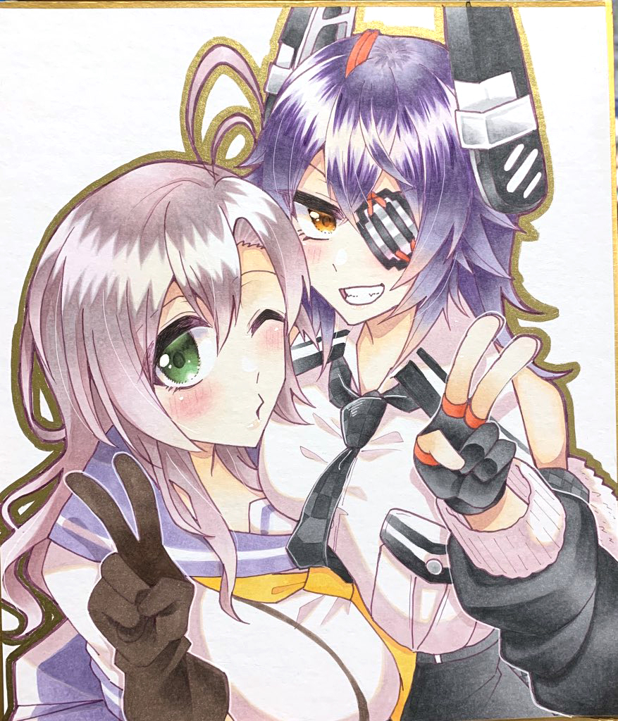 衣笠さんと天龍ちゃん! 