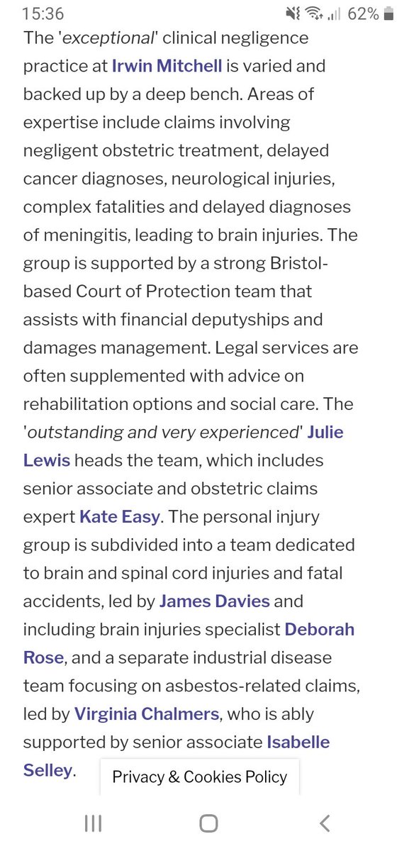 jamesdaviesIM's tweet photo. Delighted that our Bristol team has again been recognised in Tier 1 of the #legal500 rankings. Humbled to be a part of it! https://t.co/f1axFTRORH