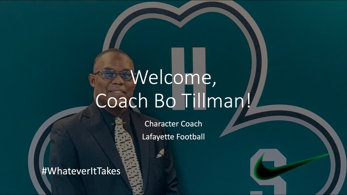 Irish Nation:

Please take this time to help welcome, Coach Bo Tillman, to the <a href="/LHSIrishFB/">Northside Football</a> staff! 

Bo will serve as an integral part of our character development for our Irish Student-Athletes and enhancing <a href="/3DCoaches/">3D Coaches</a> within our coaches. Welcome aboard, Bo!