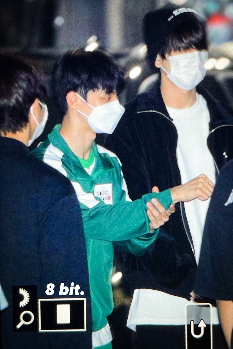 coolcatid's tweet photo. Kalo mau request nomornya diganti jadi tulisan Squid Game kayak yang dipake Jae atau Changmin begini juga boleh banget looooh https://t.co/2bouM7AM1d