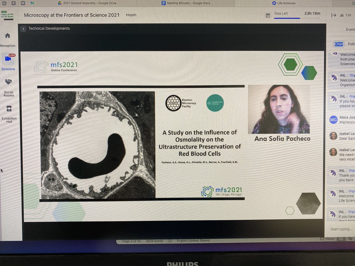 drtranfield's tweet photo. Oh man, I could not be prouder or happier to work with these two amazing women in the #IGCEMF @IGCiencia. They both gave superb talks today at #MFS2021 of work they have led in the facility. What a team! https://t.co/2pHg01IuJ1