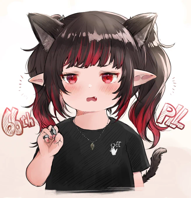 #今月描いた絵を晒そういつもながらララフェルいっぱい! 