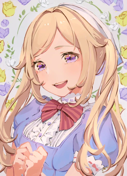 #今月描いた絵を晒そう 
9月!うちのこたちとSkebのご依頼絵でした🐱🐰💐 
