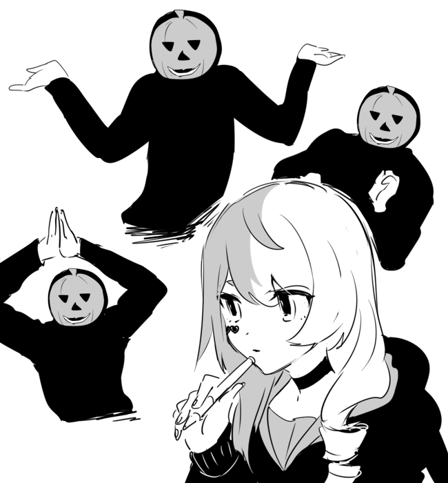 #今月描いた絵を晒そう 
The・流行りにのっかれって感じのが多かった 