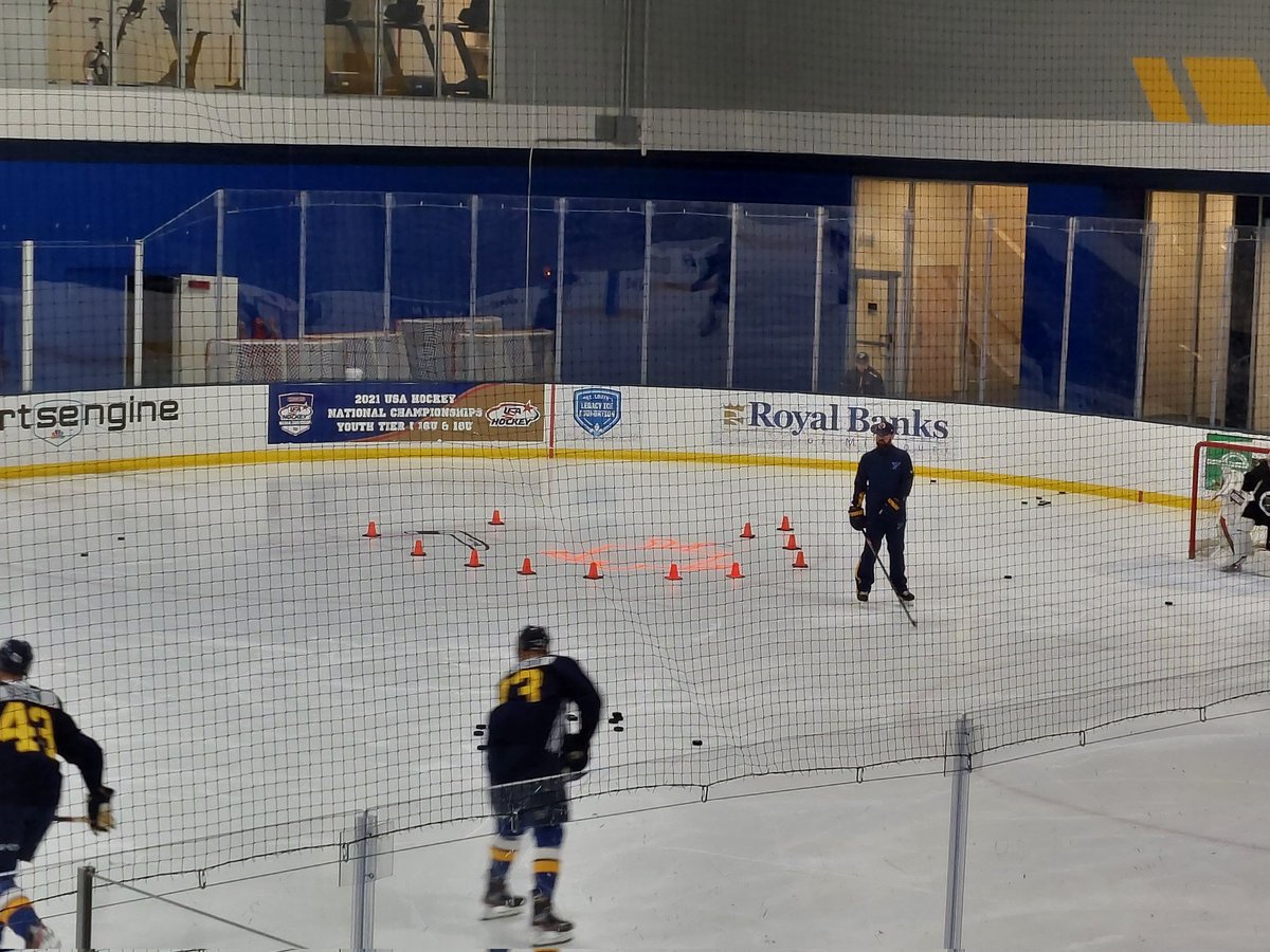 lkorac10's tweet image. So yesterday at practice during a drill, one of the #stlblues players ran into Craig Berube knocking him down. I guess the players felt they should help the local police investigate and offered up some crime scene evidence ...