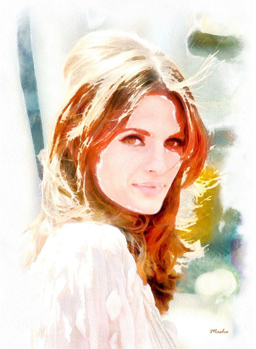 Portrait of <a href="/Stana_Katic/">S_K</a> 🎨 My new artwork #stanakatic