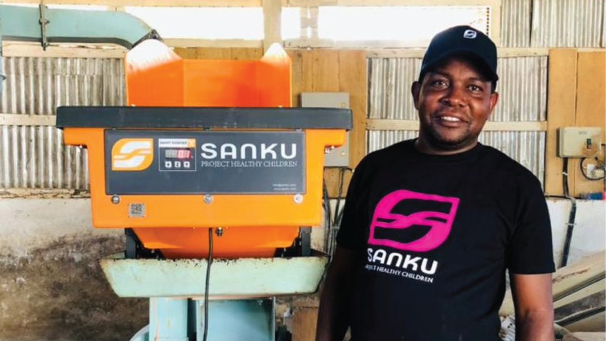 Celebrating our 600th mill 🥳. 600 #CommunityHeroes equipped with lifesaving tools to #EndHunger. A huge milestone, but we won't stop until we achieve our goal of ending malnutrition through innovative #technology &amp; a sustainable business model. #SpreadTheWord #SDG2 #SankuMillers