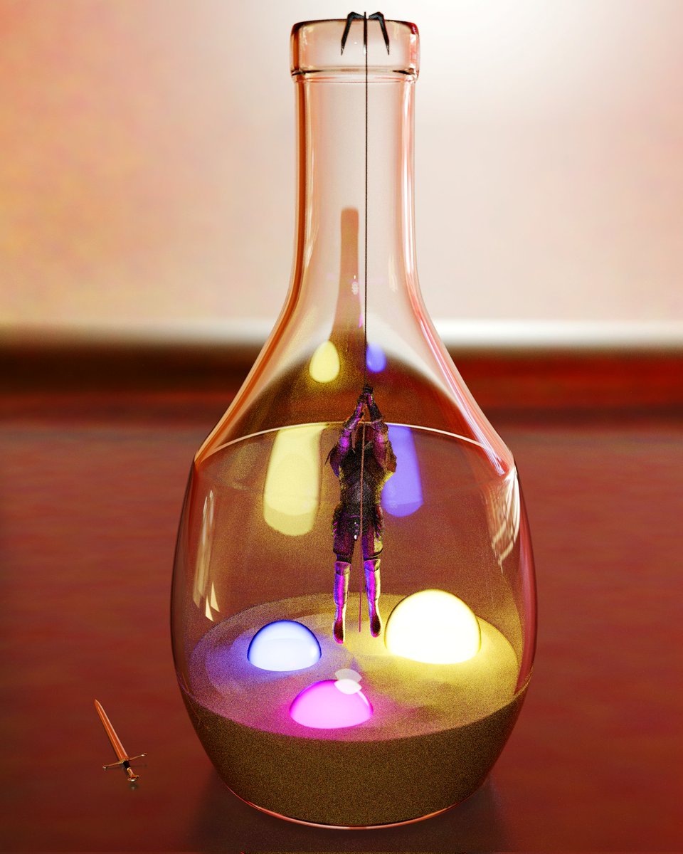 0xpunq's tweet photo. Knight in a Bottle

#conceptart #Blender3d #3dart #blenderrender #blendercommunity #3dartist #3dartists #cgiart #cgiartist #cgiartists #cgi #blendercycles #blenderartists #blender3dart #blendercentral #beeple #beeple_crap #beeple_crap #conceptartist #conceptartwork #punq https://t.co/XFjtl83yEL