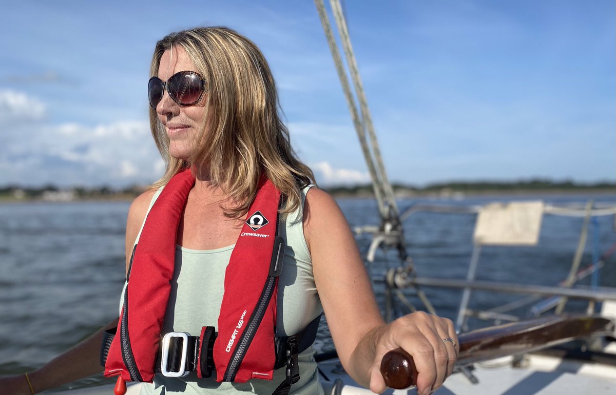 Maybe it’s the new iPhone but sailing pics seem to be a lot more flattering than diving pics? 🤔 <a href="/crewsaver/">Crewsaver</a> we’re available for modelling!