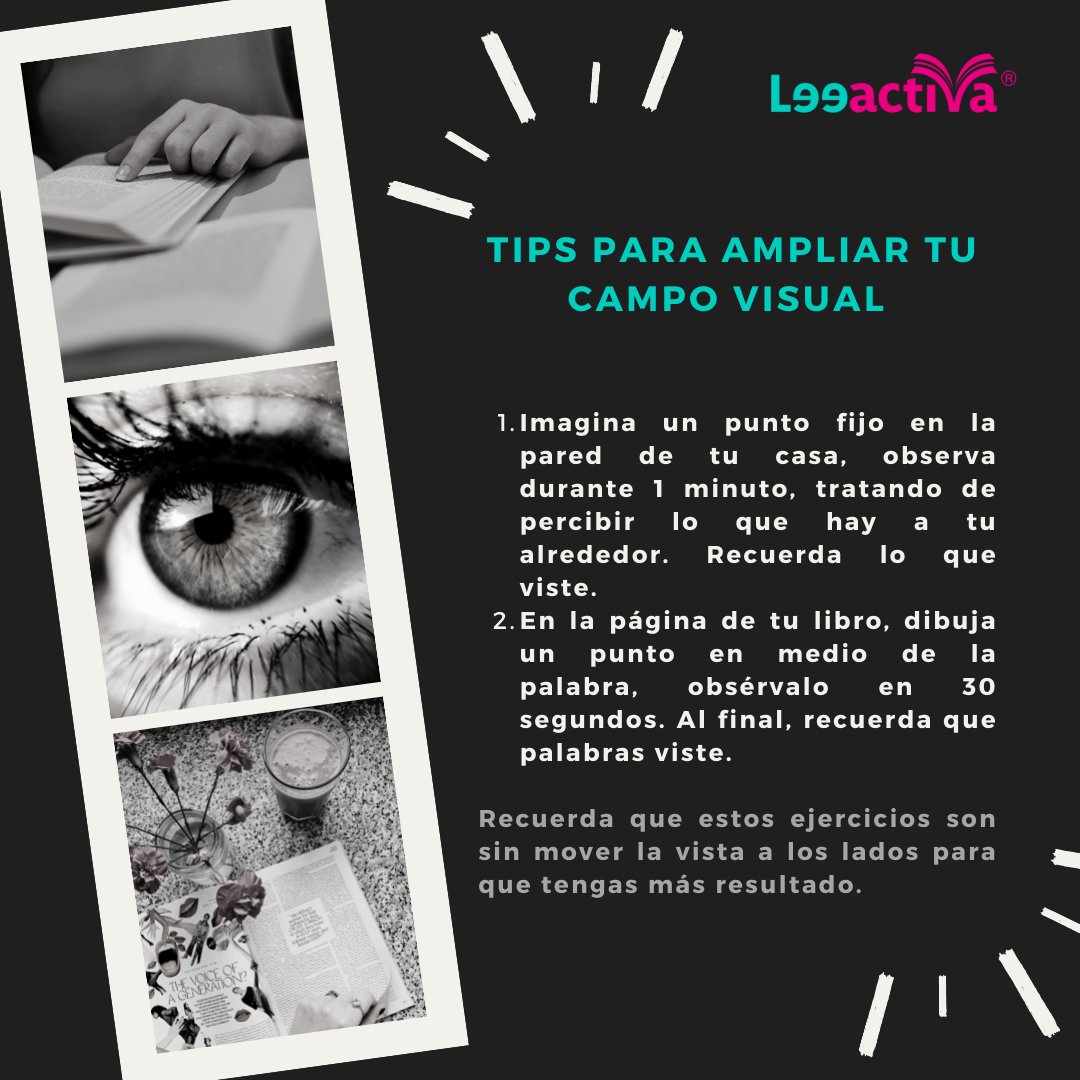 leeactivamx's tweet photo. #Tips #Leeactívate #LecturaRápida https://t.co/ekfkEEB37m