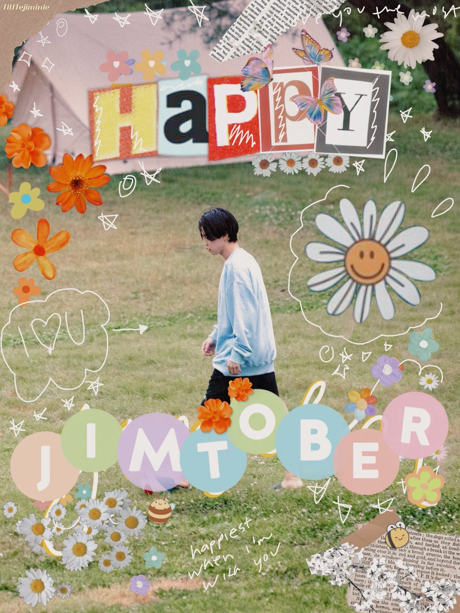 happy jimtober 🌷🌼🌻🌱💛💭