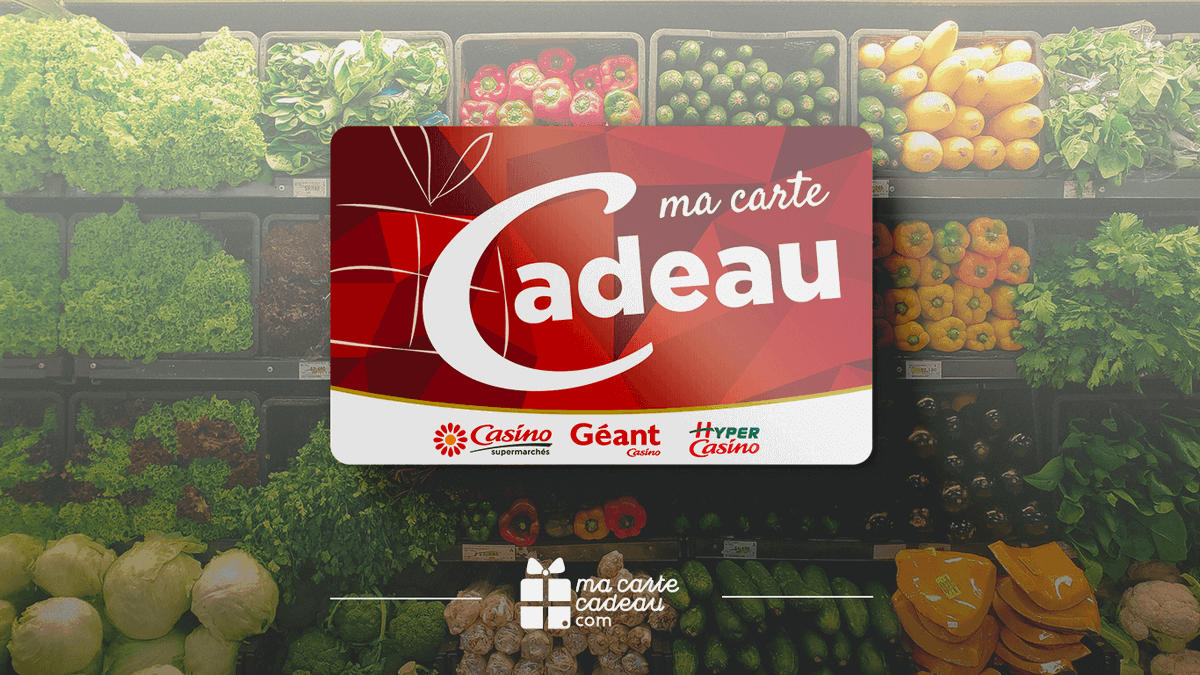 Faites vos courses en toute simplicité grâce à la e-carte cadeau Casino Supermarchés 🛒

C'est par ici ➡️ ow.ly/PRVj50GgRu7

#grandedistribution #supermarket #commerce #commercedeproximite #alimentation #cartecadeau #macartecadeau