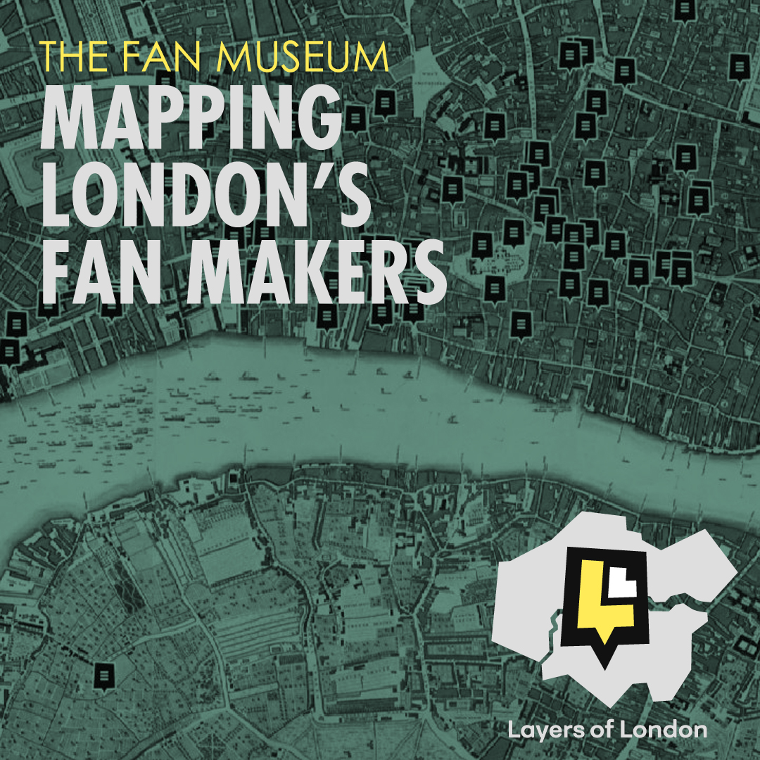 Today marks the launch of our 'Mapping London's Fan Makers' project. Head over to <a href="/LayersofLondon/">Layers of London</a> &amp; tour an interactive map of 200+ fan makers &amp; discover stories of migration, poverty &amp; even crime: layersoflondon.org/map/collection…
#fanmaker #London #huguenot #refugee #craft #thefanmuseum