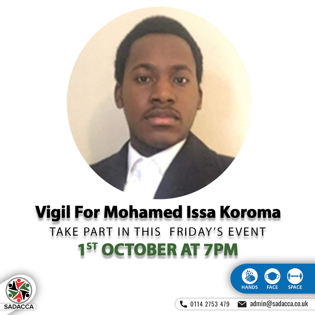 Join us as we speak about the vigil to the local media, the organiser’s Olivier Tsemo (Sadacca) and Shahida Siddique (Faithstar) – supported by the wider community of all faiths and the Commissioners said they wanted to organise the event to raise awareness of Mohamed’s murder.