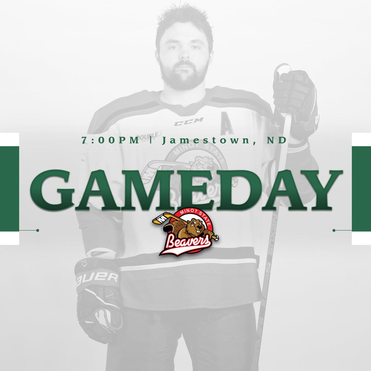 🚨GAMEDAY🚨

Hitting the road for Jamestown today before our home opener tomorrow! Puck drops tonight at 7:00PM!

#BuildtheDam | #OnwardBeavers