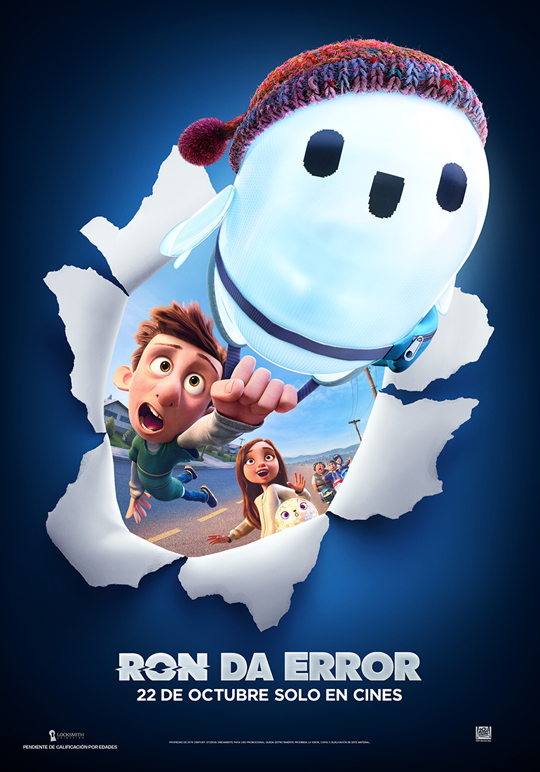 Uuevo tráiler de #RonDaError, la nueva película de animación de 20th Century Studios y Locksmith Animation

La nueva canción de Lyam Payne, Sunshine, será el single de la película

bit.ly/2Y4LjTT