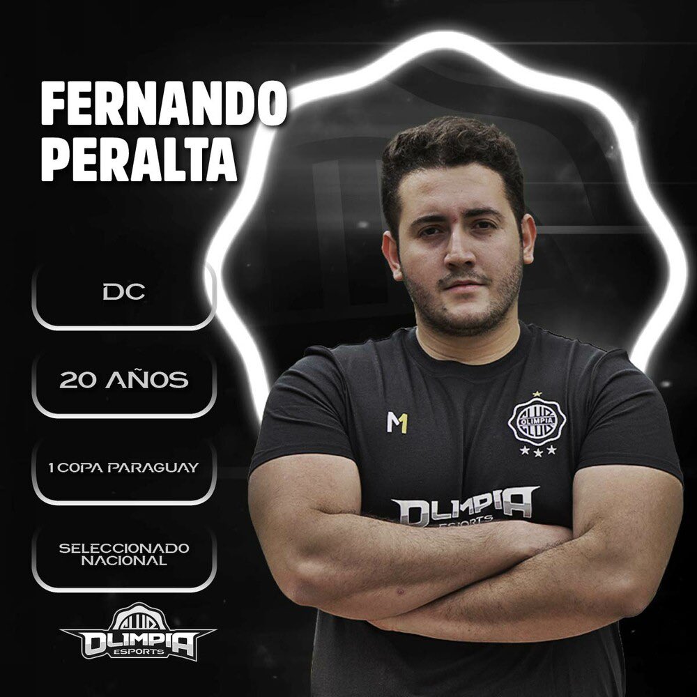 𝗣𝗥𝗘𝗦𝗘𝗡𝗧𝗔𝗠𝗢𝗦 a Fernando Peralta como 𝘿𝙚𝙡𝙖𝙣𝙩𝙚𝙧𝙤 del plantel de #OlimpiaEsports.🔥

𝙱𝚞𝚜𝚌𝚊𝚛 𝚊𝚙𝚘𝚛𝚝𝚊𝚛 𝚊𝚕 𝚎𝚚𝚞𝚒𝚙𝚘 𝚎𝚗 𝚕𝚘 𝚖𝚊́𝚡𝚒𝚖𝚘 𝚚𝚞𝚎 𝚜𝚎 𝚙𝚞𝚎𝚍𝚊 𝚢 𝚌𝚘𝚗 𝚊𝚖𝚋𝚒𝚌𝚒𝚘́𝚗 𝚍𝚎 𝚐𝚘𝚕.🤘

¡Vamos por todo, equipo! 🎮⚽️