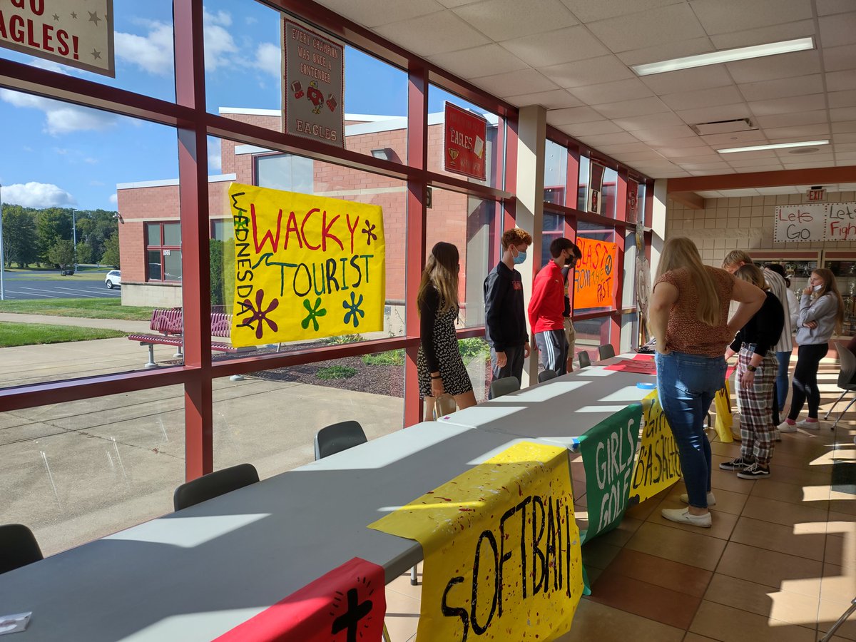 Getting ready for the Activity Fair!