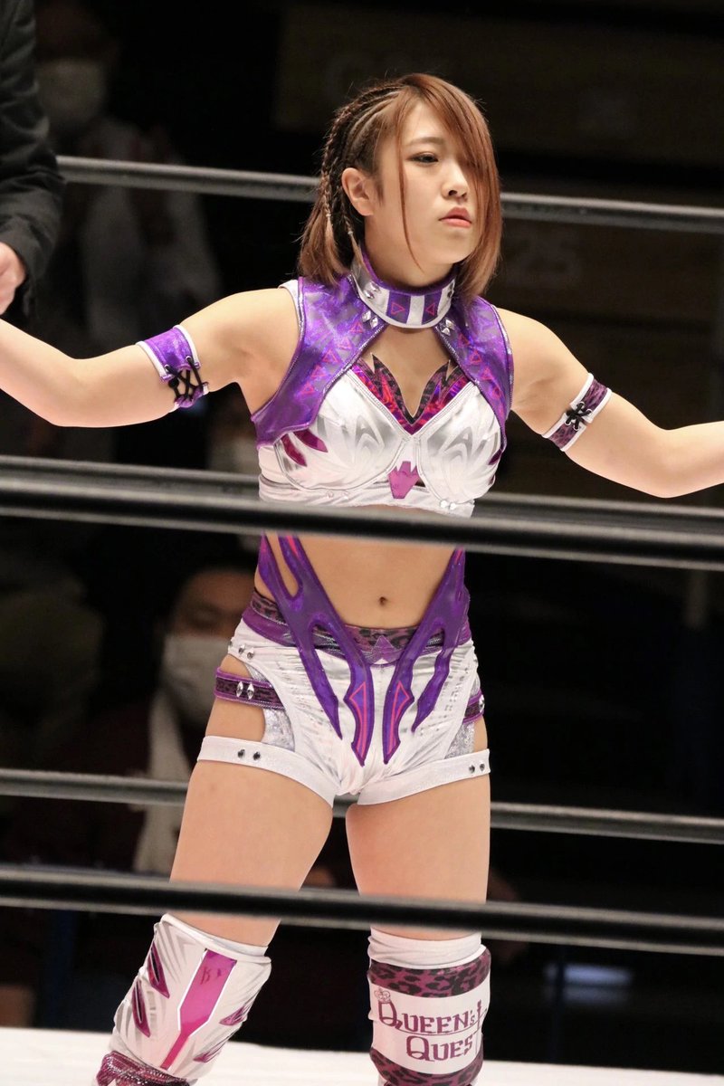 Talk_Joshi's tweet photo. Happy birthday to one of my favorites! @azumikan1411 🥳🎂

#STARDOM #スターダム #AZM https://t.co/ncwkfJTFk4