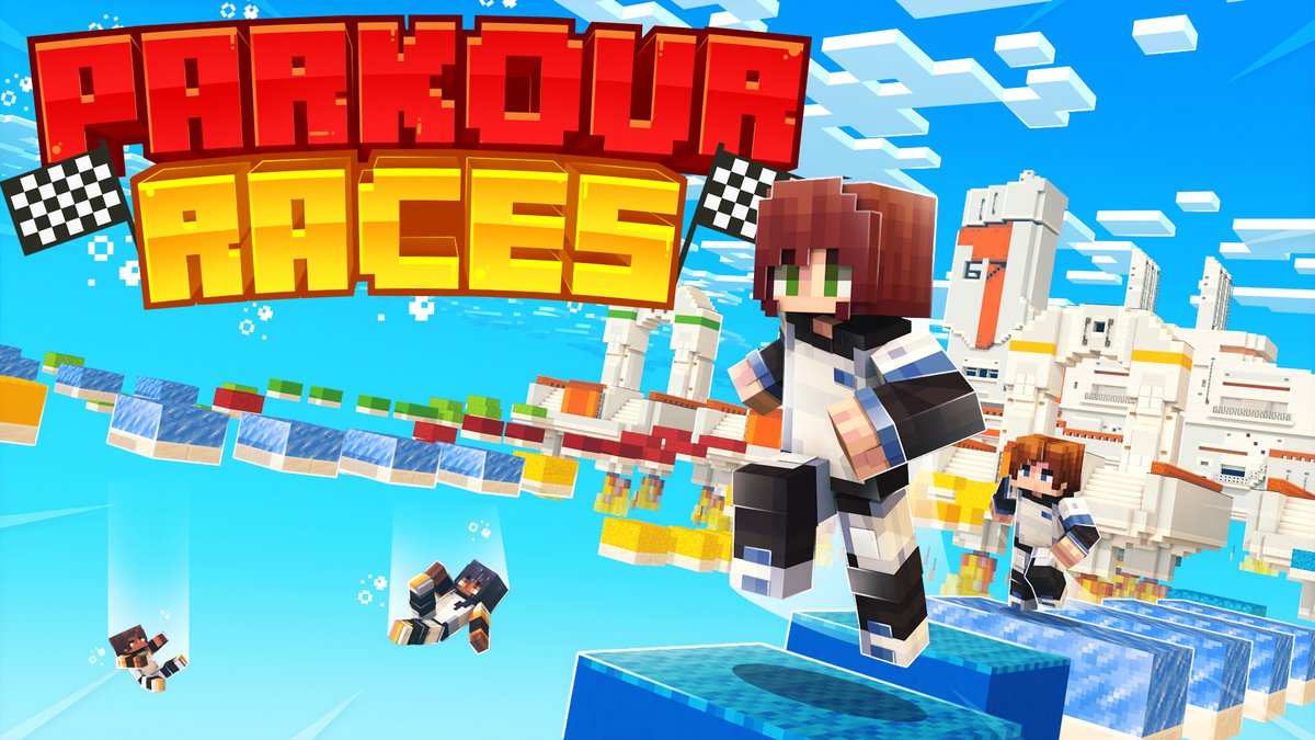Parkour Races is now available at the #Minecraft Marketplace, make sure to check it out! 🏆

🛒 Get it here: marketplace.minecraft.net/en-us/pdp?id=d…