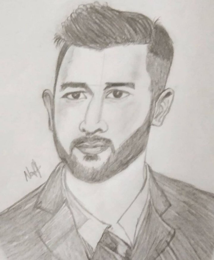 scorpio_queen04's tweet photo. MSD artwrk
#msdart 
#msdpencilart https://t.co/dEgAlwbLPG