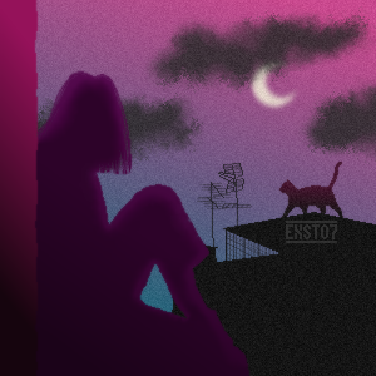 exsto7's tweet photo. ~~ Rooftops nostalgia ~~

300x300px pixelart piece in 2 different moods...
Created in 3 hours during the stream on Twitch

#pixelart #digitalart #aseprite https://t.co/B1EKsvAbgm