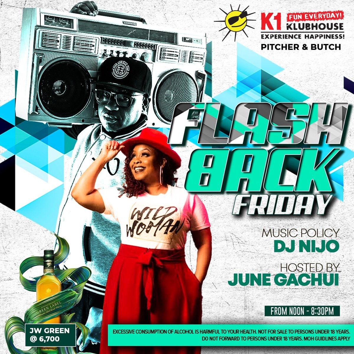 k1klubhouse's tweet photo. Join us for a night of nostalgia!
@NijoDJ @JuneGachui
#funeverday
#experiencehappiness
#FlashbackFridays
#unwindandrewind
#Furahiday
#PitcherandButch https://t.co/QiDRkTExNi