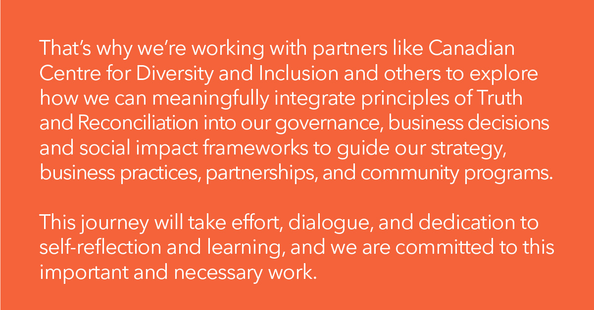 _Cooperators's tweet photo. A message from Co-operators on National Truth and Reconciliation Day. #NDTR #EveryChildMatters #OrangeShirtDay #truthandreconciliation https://t.co/UrbTLiooQG