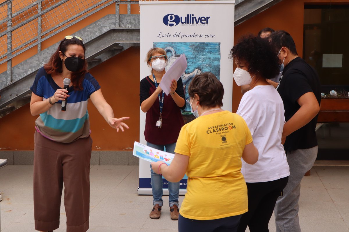 GulliverModena's tweet image. Oggi al #centroiride la @UispModena ha consegnato ai nostri Ospiti gli attestati di partecipazione alle #attivitàsportive online svolte nel 2021. Grazie per la preziosa collaborazione, non vediamo l&apos;ora di pianificare i prossimi appuntamenti! #areadisabilità @legcoopsociali