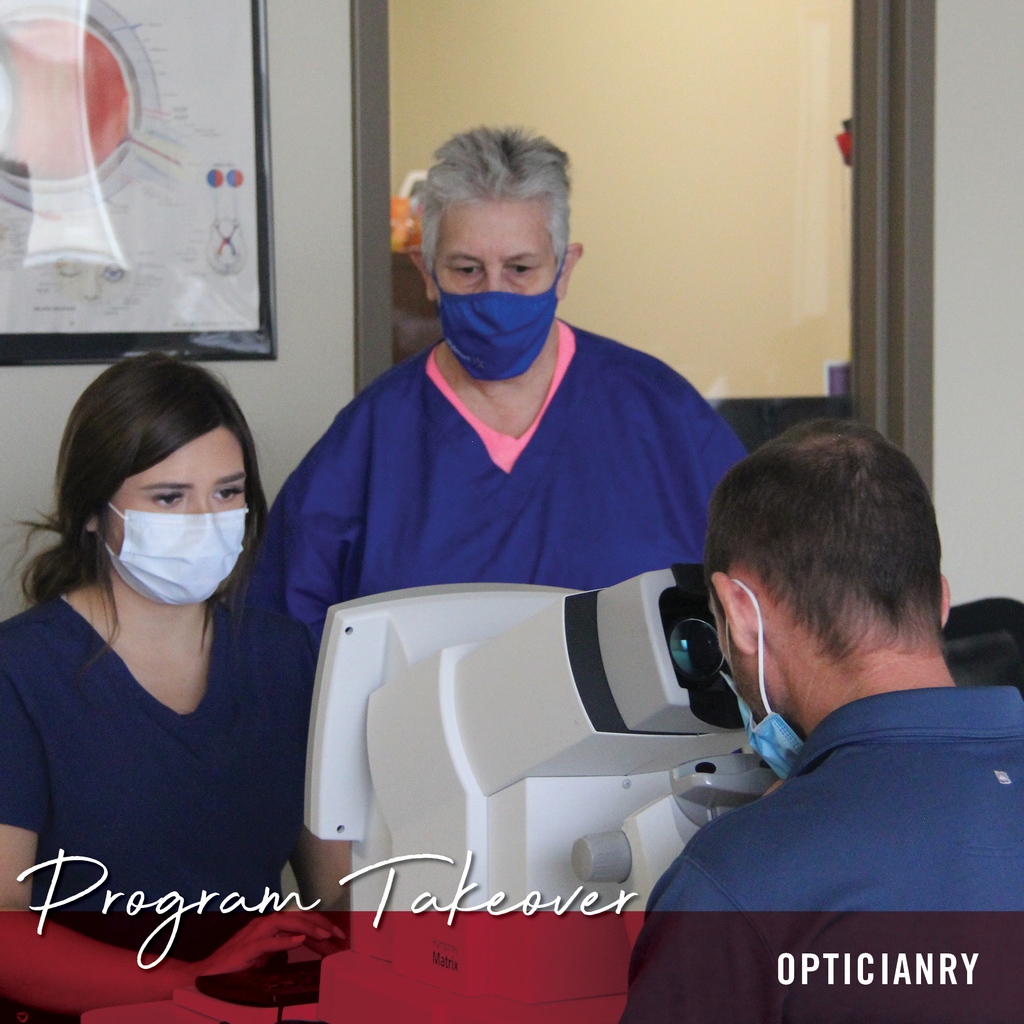 OgeecheeTech's tweet photo. Students have the opportunity to use their newly learned skills to give back to the community. Through local partnerships, OTC holds free vision clinics. These clinics provide real world experience for students and free eye exams for those who attend.
#ProgramTakeover https://t.co/PESGCORjks