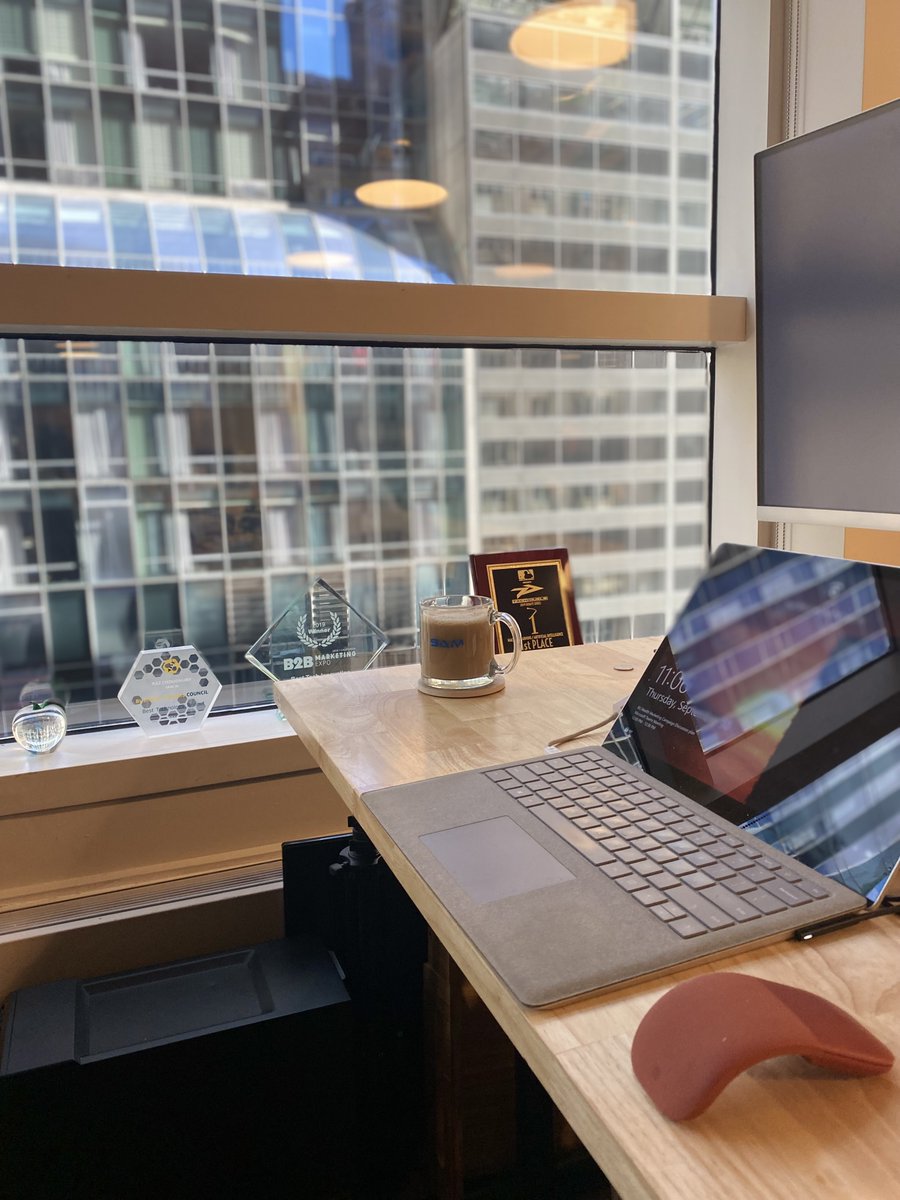 Good to be back at my desk