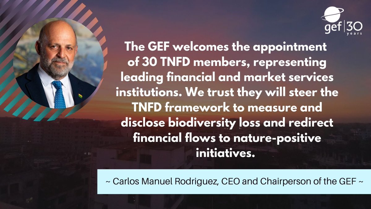 🗣 Today, global businesses and financial firms join the Taskforce on Nature-related Financial Disclosure #TNFD to tackle nature-related risks &amp; identify opportunities for nature restoration🌎 #ForNature

📖Press release: wrld.bg/RFNA50GjtNP w/ <a href="/TNFD_/">TNFD</a>